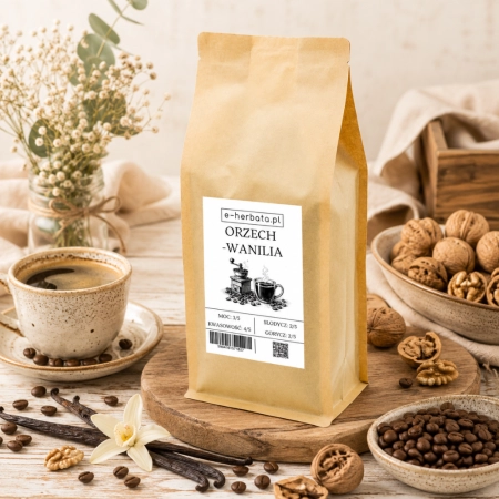 Kawa o smaku orzecha i wanilii 1 kg